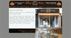 Desktop Screenshot of cafemozaic.co.uk